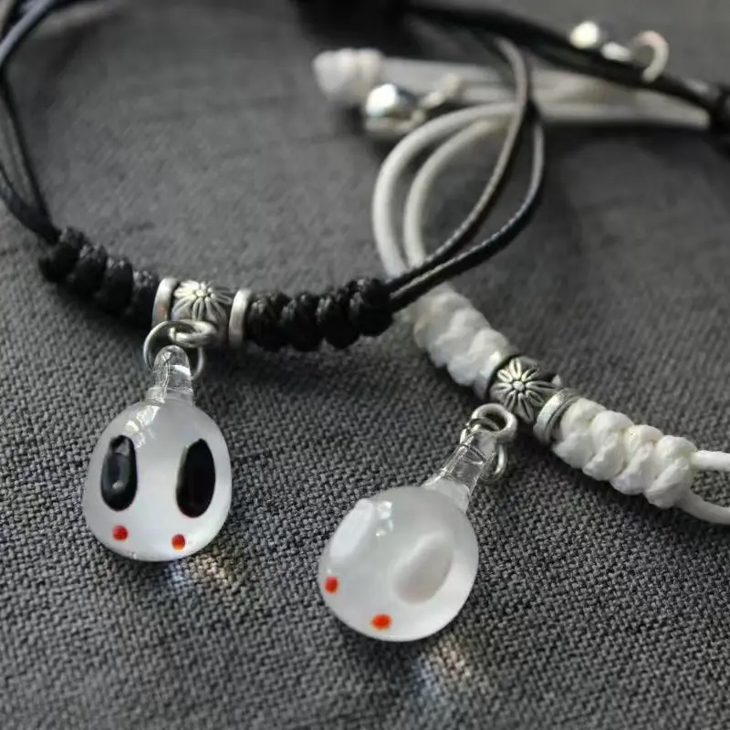 Mo Dao Zu Shi Cosplay Rabbit Bracelet Anime Grandmaster of Demonic Cultivation Wei Wuxian Lan Wangji Handmade Bracelet Jewelry