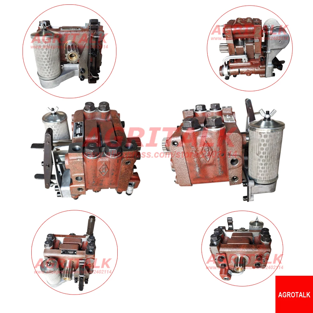 Hydraulic pump assembly for Shanghai tractor SH500 / SH504 with Shanghai engine 495A, part number : 50-54001