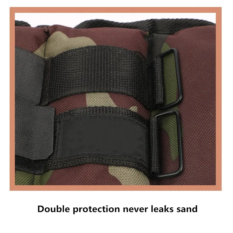 2PCS 1.5-2kg Weight-Bearing Sandbags Legging Adjustable Running Sport Training Equipment Adult Exercise Tied Ankle Feet Sandbags