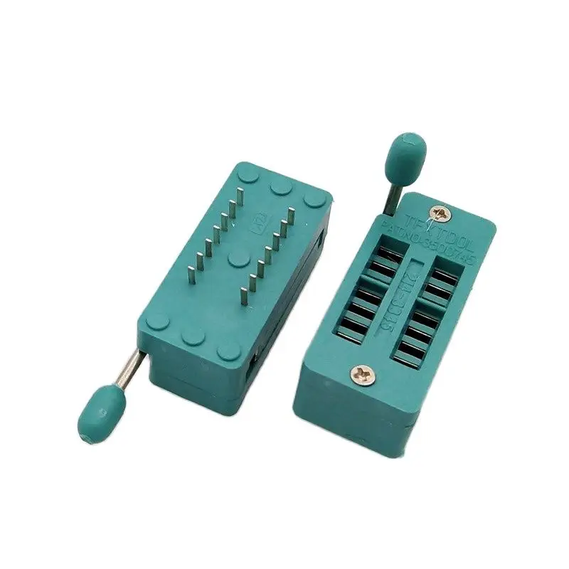 214-3345 14P IC activities seat 14pin test socket 14 locking seat 14 pin IC Programming Socket  IC socket  10pcs/lot