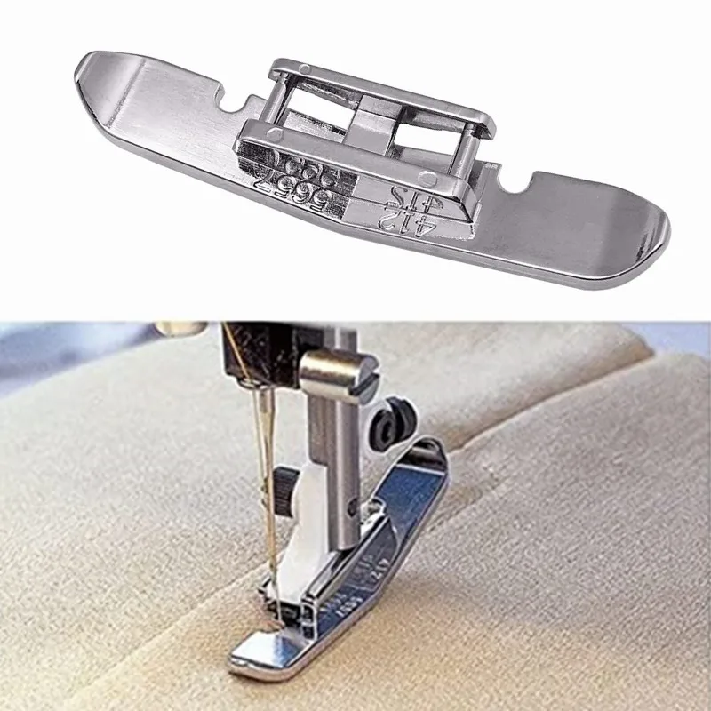 1 PCS Narrow Zipper Presser Foot #4125657-45 For Husqvarna Viking 1-7 & D Sewing Machine Accessories