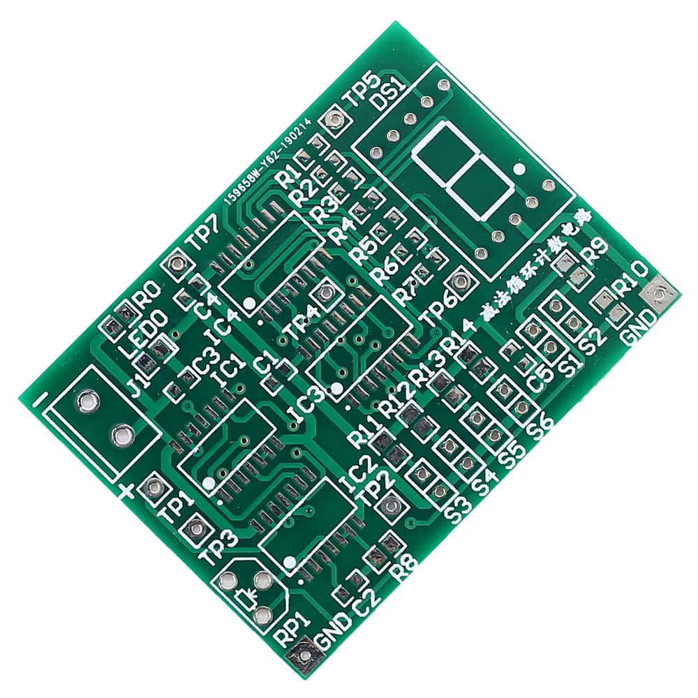 DIY Kit Subtraction Loop Counter 74HC192 Circuit Electronic Suite Training Practice