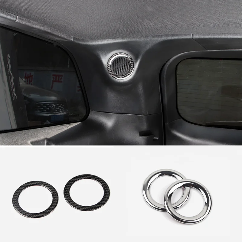 

ABS For Jeep Grand Cherokee 2014 15 16 2017 Car Rear Above Speaker Audio Horn Ring Window Left Right Side Cover Trim Accessories