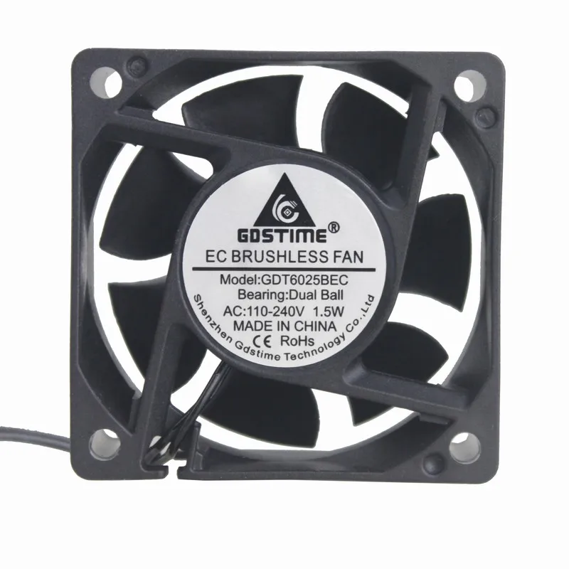 60mm Axial Fan 60x60 6025 EC Fan  ​вентилятор кондиционер air cooler air conditioner fan ventilator ventilador ventilateur венти