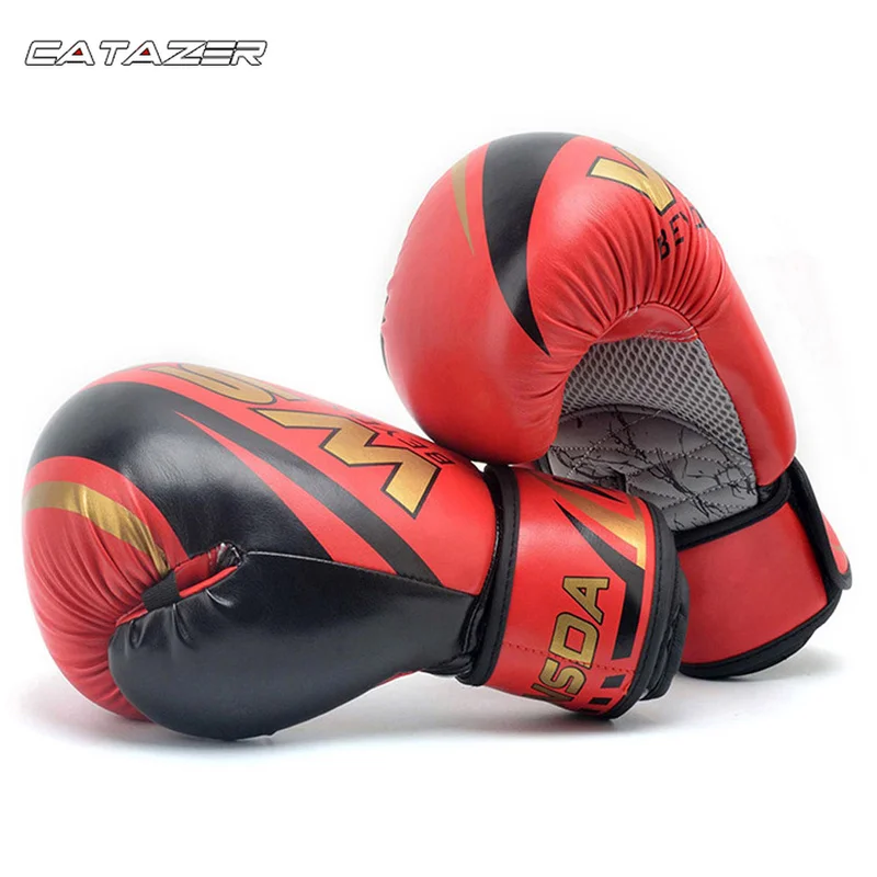 PU Kick Boxing Gloves for Men Women Guantes De Boxeo Karate Muay Thai Free Fight MMA Sanda Training Adults Kids Sport Equipment