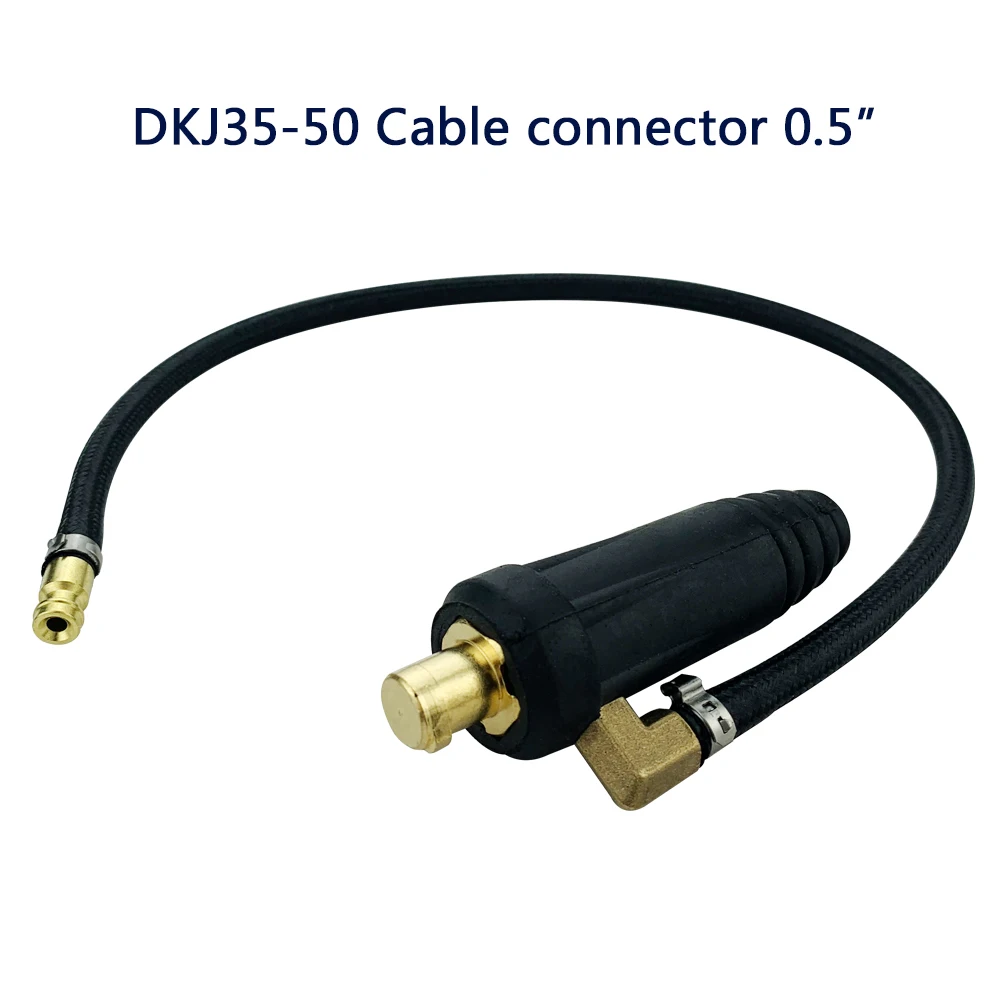 Conector de Cable de DKJ35-50 de soldadura TIG, 0,5\