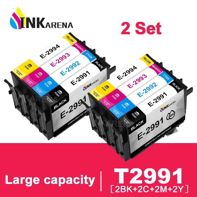 

Чернильный картридж INKARENA T2991 29 29xl для принтеров Epson T29XL expressions Home XP 235 332 432 435 247 432 442 342 345