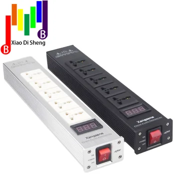 Audiowalle AC100 power filter socket lightning protection and surge protection power purifier EU US UK type socket