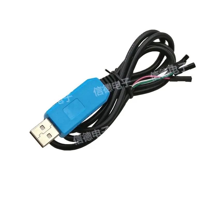 Câble de téléchargement USB vers TTL RS232, bleu PL2303TA, mise à niveau du module USB vers Port série