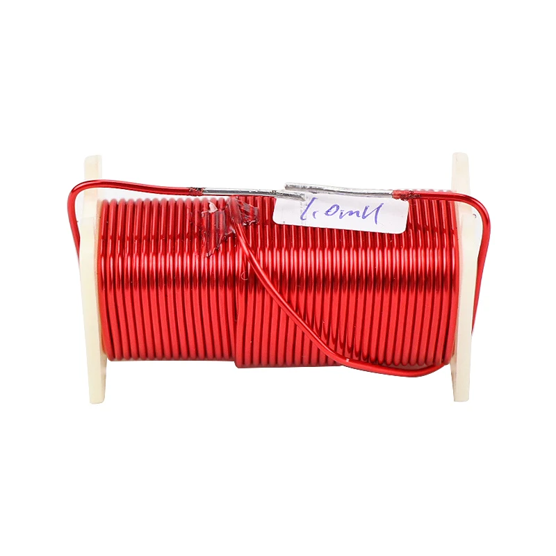 GHXAMP 1.2mm Speaker Crossover Inductance Coil 4N Oxygen Free Copper 0.8mH 1.0mH 1.5mH 2.5mH Audio Frequency Divider Inductor