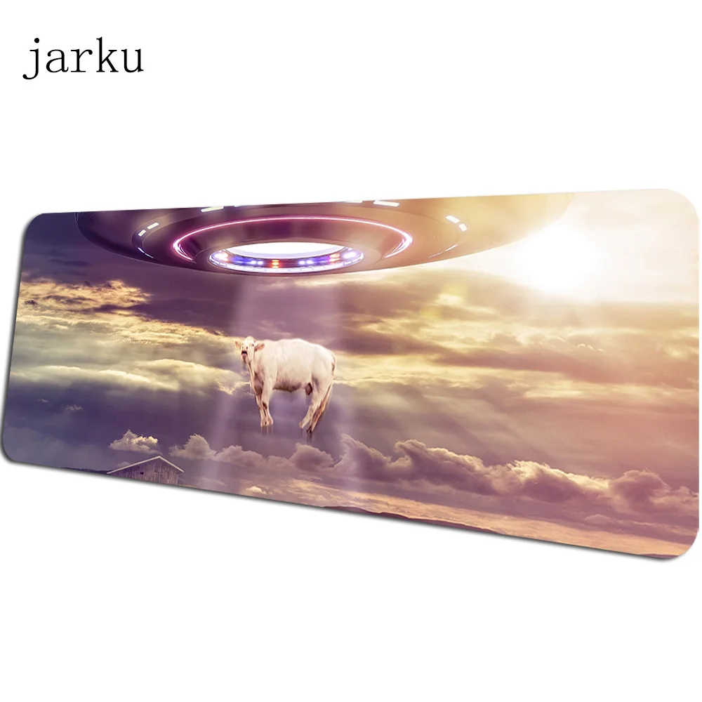 Spaceship pad mouse Futuristic computer gamer mause pad 800x300X2MM padmouse Spaceport mousepad ergonomic gadget desk mats