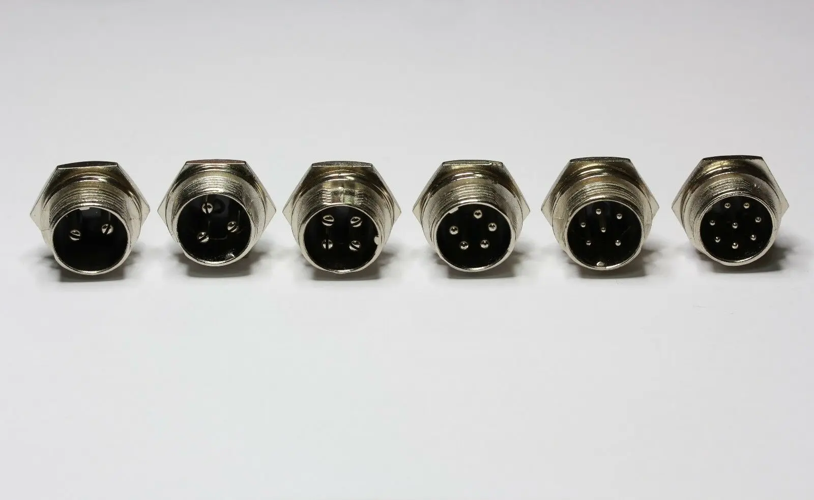 

16mm GX16 Circular Aviation Connectors Plug & Socket 2P,3P,4P,5P,6P,8P Panel