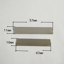 Valve plate for Compressor valves 47*10 57*11mm shrapnel Spacer Air compressor spare parts paper