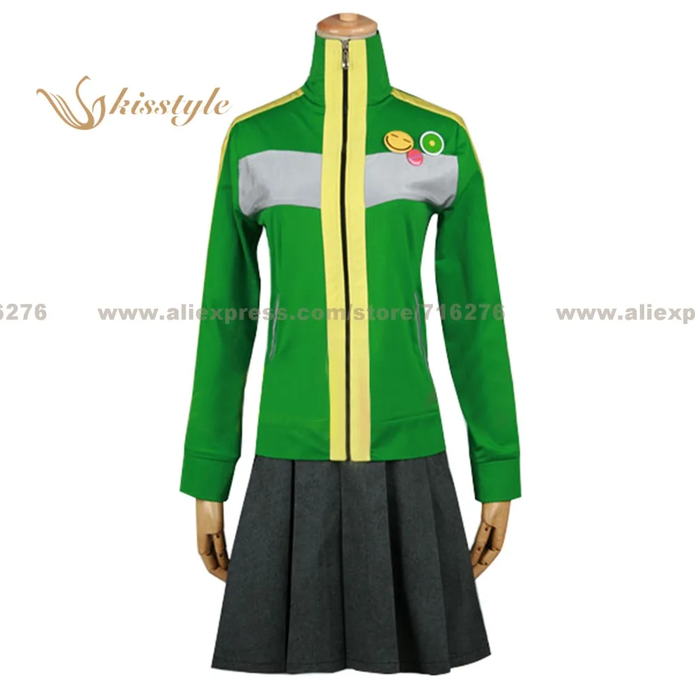 

Kisstyle Fashion Shin Megami Tensei: Persona 4 Chie Satonaka Uniform COS Clothing Cosplay Costume,Customized Accept