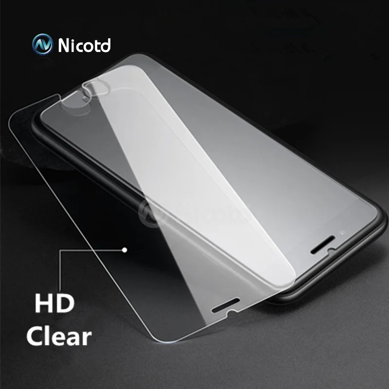 Tempered Glass for iPhone 6 6S Screen Protector for iPhone 7 Plus Glass Film for iPhone 8 plus X 5 5S Protection 12 Pro Max 11