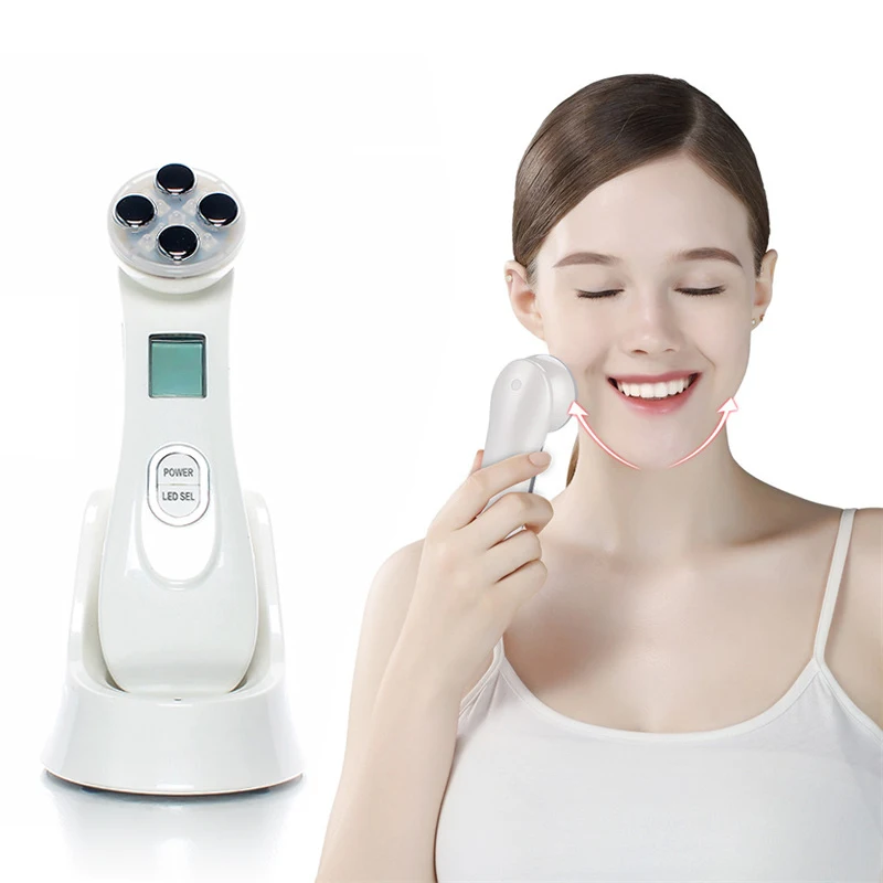 Mesotherapy Electroporation RF Radio Frequency LED Photon Facial Beauty Machine