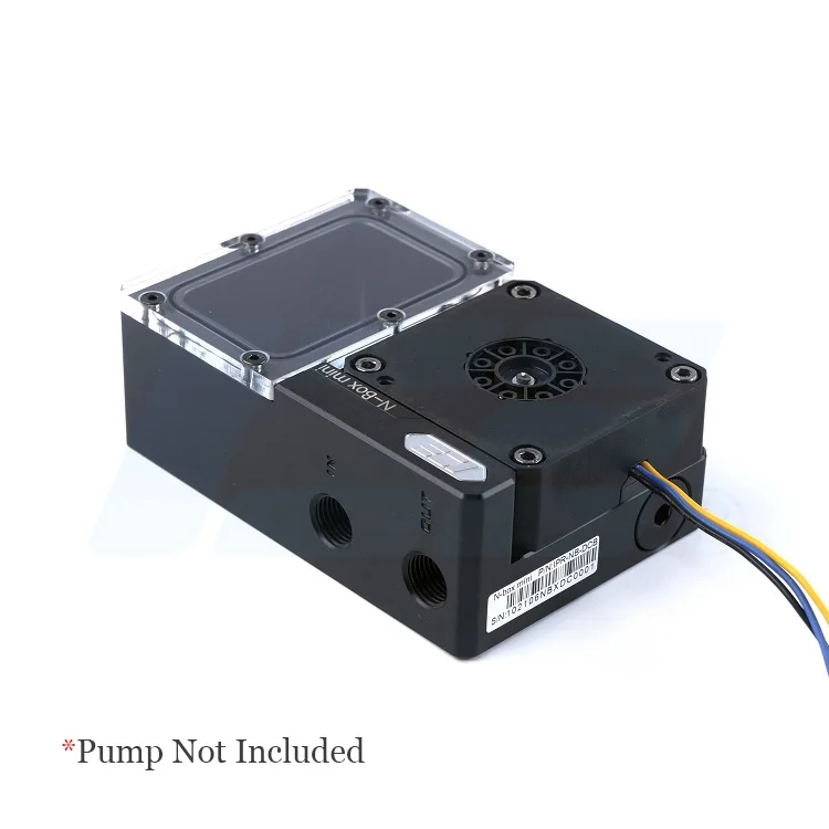 IceManCooler Mini Water Tank DDC Pump ITX Computer Case Water Cooling Reservoir, Support Integrated DDC Pump