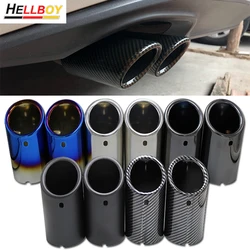 Tampa da ponta do silencioso da exaustão do carro, auto acessórios para Q5, A5, VW, Tiguan, Volkswagen, Passat, B7, CC, 1.8T, 2.0T, Audi A3, 8V, 8P, a4, B8, A1, 76 milímetros