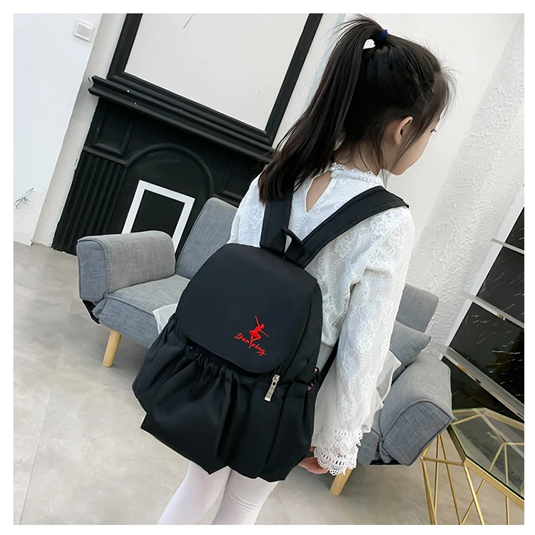 Ballet Dance Bag for Student Children Girls Cute Gymnastic Dancing Props Kids Latin Jazz Dance Costumes Backpack Girl School Bag