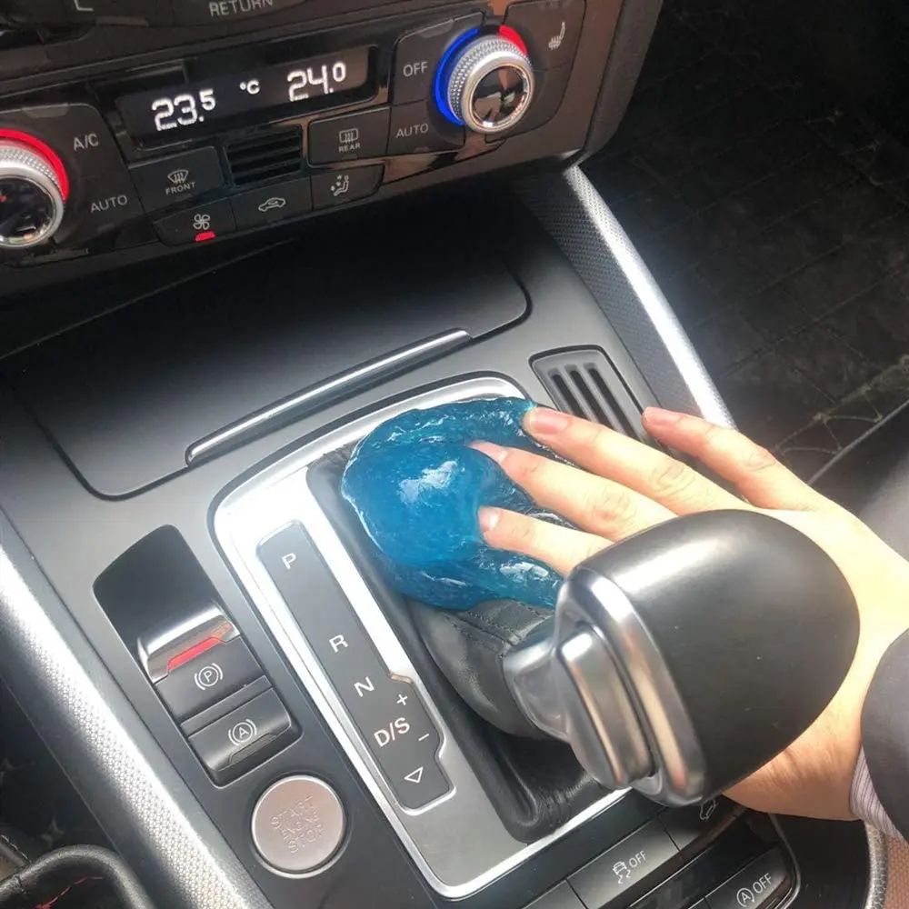 1pc Car Wash Mud Cleaner Interior Dashboard Air Vent Keyboard Cleaning Gel Jelly Mobile Computer Gap Dust Dirt Cleaner Tool image 2