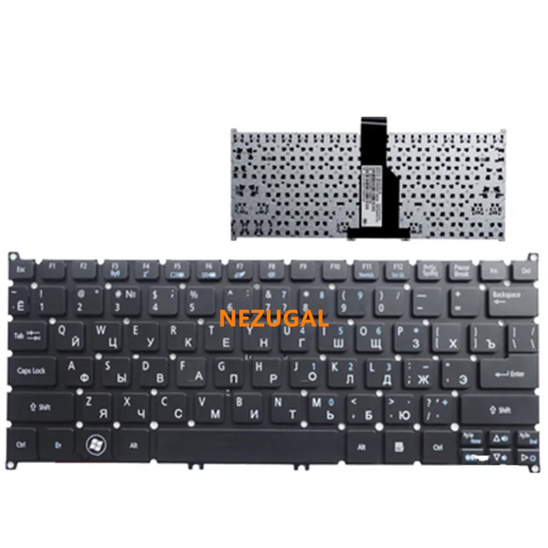 Russian Laptop Keyboard For Acer Aspire one 725 726 S3 MS2346 S3-371 S3-391 S3-951 S5 S5-391 V5-121 V5-131 V5-171 C710 B113 RU