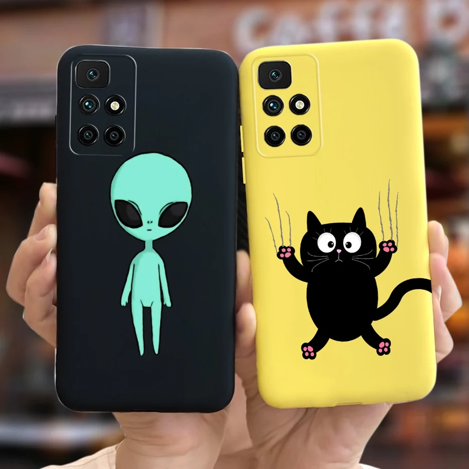 For Xiaomi Redmi 10 Case Cute Panda Cartoon Cover Soft Silicone Phone Case For Xiaomi Redmi 10 Redmi10 Cover Fundas Coque Bumper