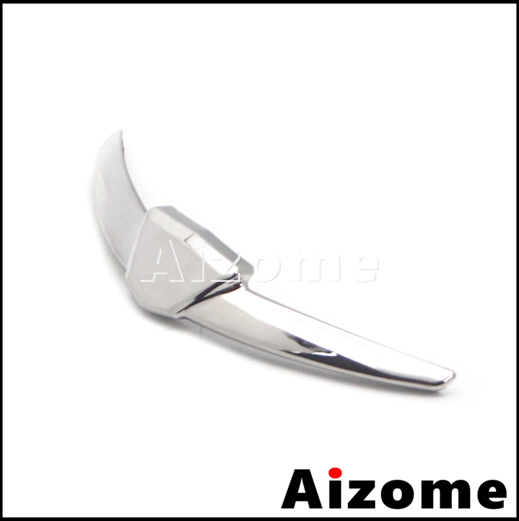 Chrome Motorcycle Plastic Front Fender Tip Cover Trims For Honda Goldwing GL1800 Gol Wing 2018 2019 2020 2021