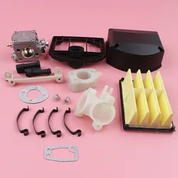 Carburetor Carb Grommet Adaptor For Husqvarna 266 268 272 Air Filter Cover Clip Intake Manifold Elbow Chainsaw Replace Part