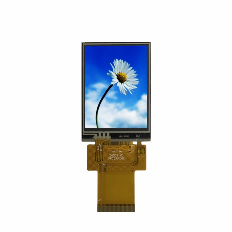 2.4 inch 240*320 ST7789V full viewing angle sunlight readable IPS LCD module with build-in capacitive touch panel Never End life