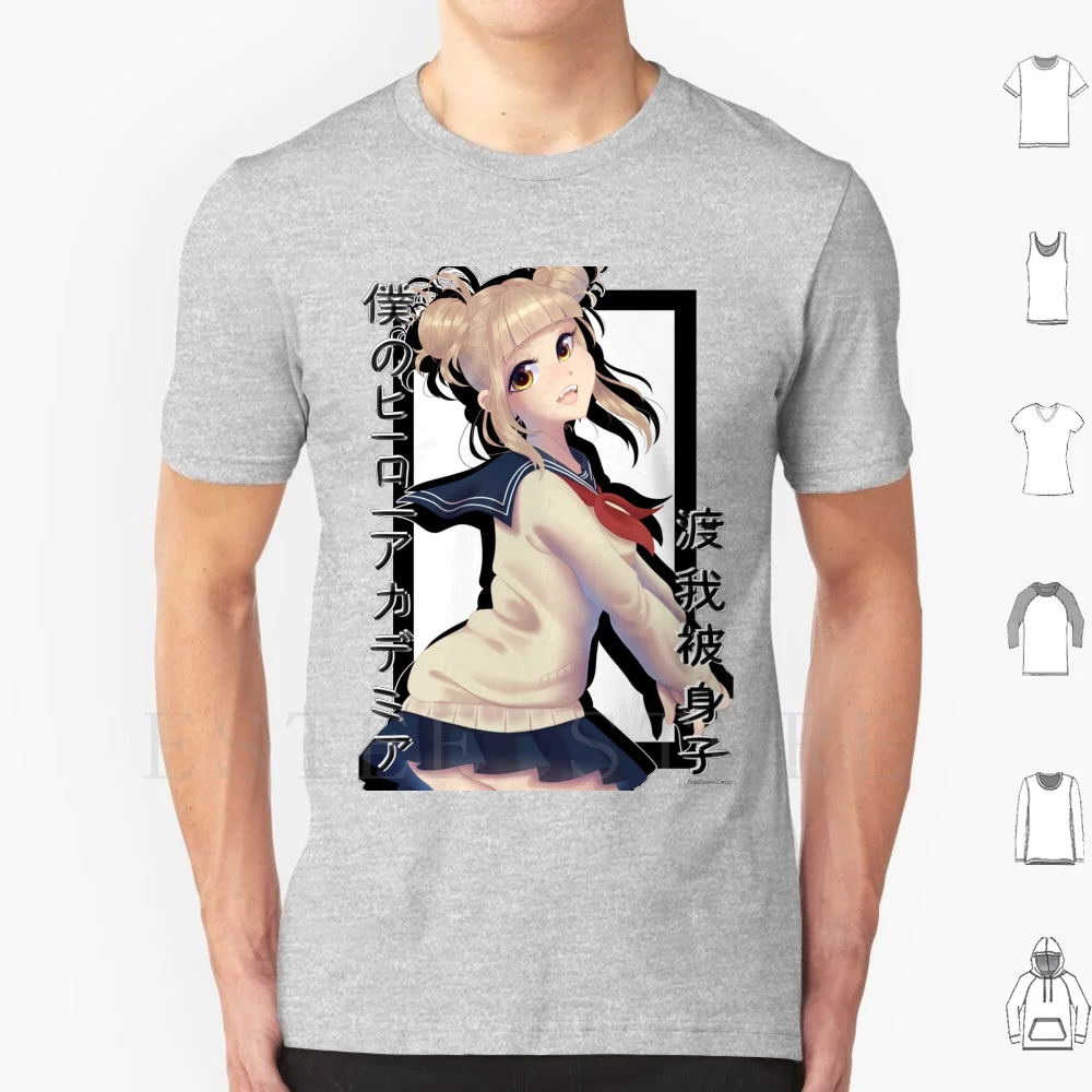 

Футболка Toga с принтом, хлопковая мода Toga Anime Fashion