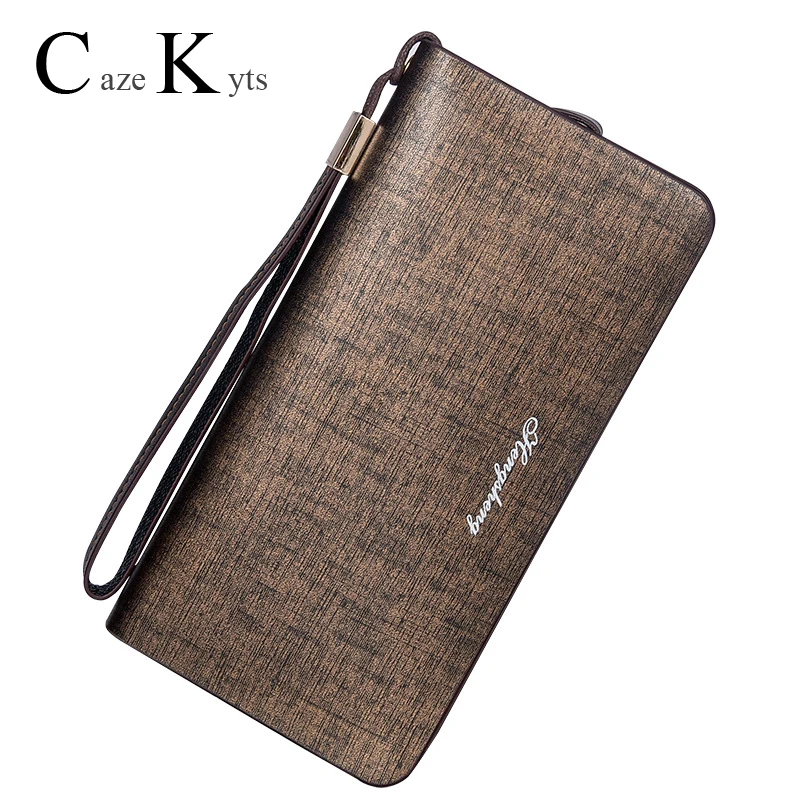 

2020 New Men's long wallet Korean youth wallet multi-card wallet multifunction clutch large capacity clutch