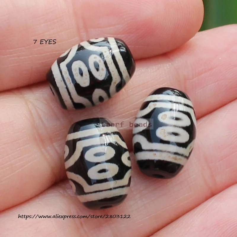 1Piece, 10x14mm Natural Tibet Dzi Black Agate beads ,many pattern ,For DIYJewelry making! Mixed wholesale for all items !