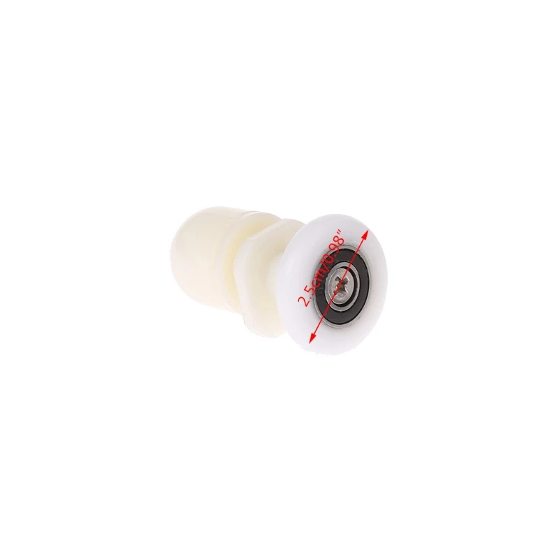 8 Chiếc Tắm Cửa Con Lăn Á Quân Bánh Xe Ròng Rọc Thanh Trượt Lập Dị 20Mm Đường Kính 25Mm