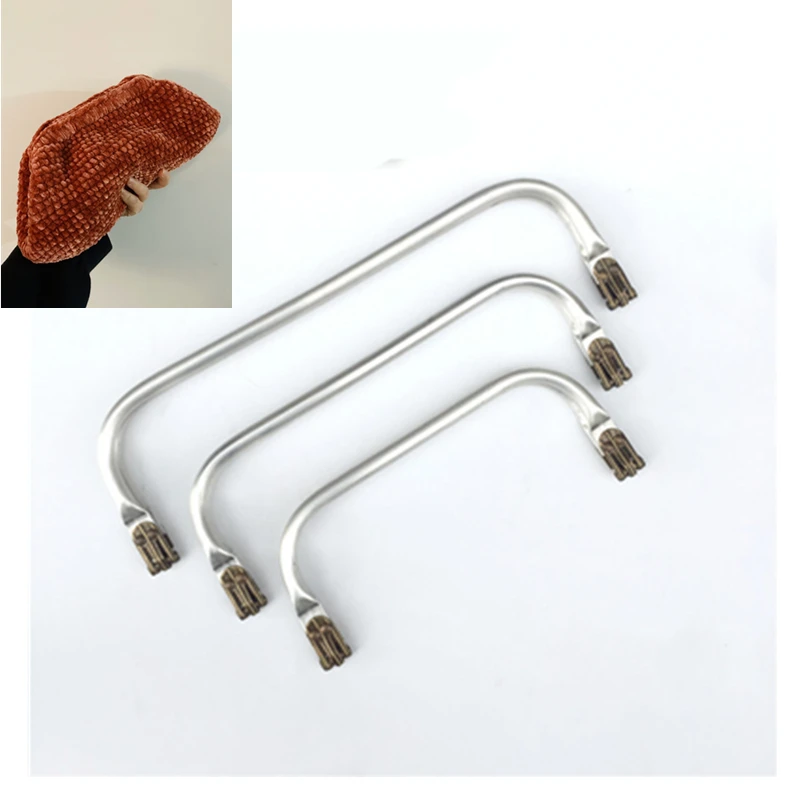 20/25/30cm Bag Frame For Purse Doctor Purse Frame Metal Aluminium Tube Frame Bag Handle Accessories Clutch Bag Parts