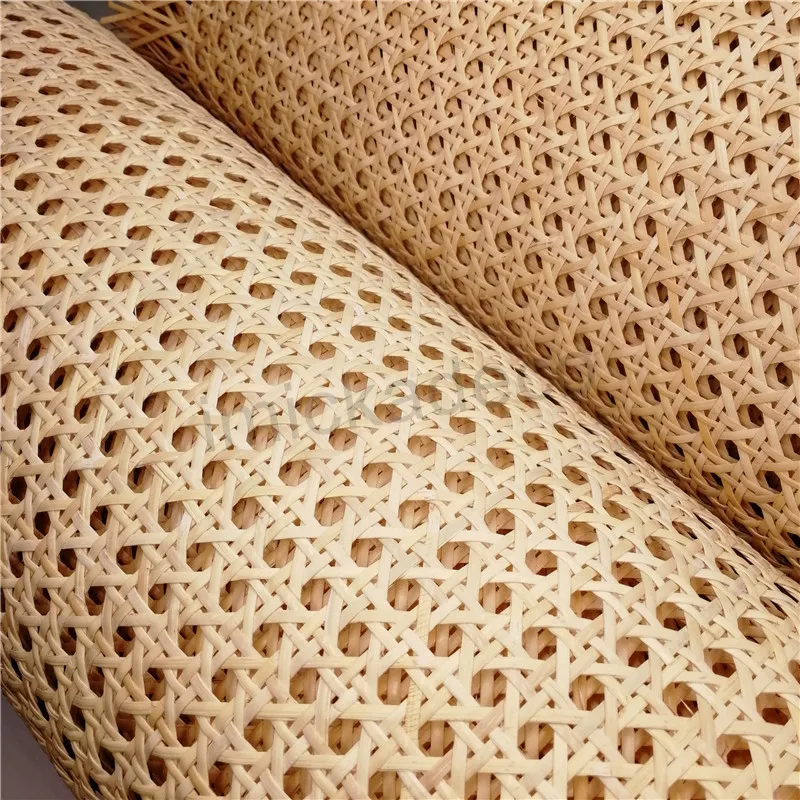 50CM/55CM Wide Cane Webbing Real Indonesia Natural Rattan Rotan Furniture Material For Chair Table Sofa Bed