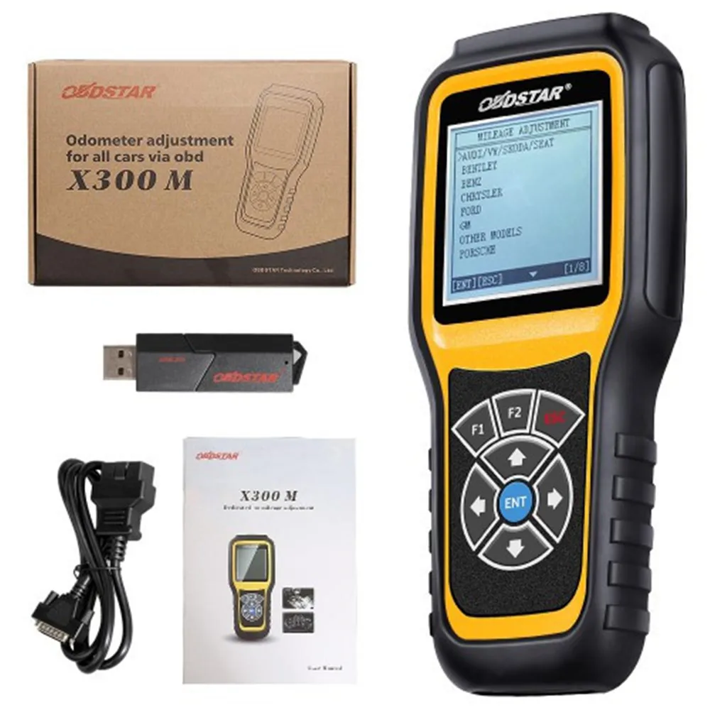 

OBDSTAR X300M Cluster Calibration and OBD2 Function Support MB and MQB VAG KM Function