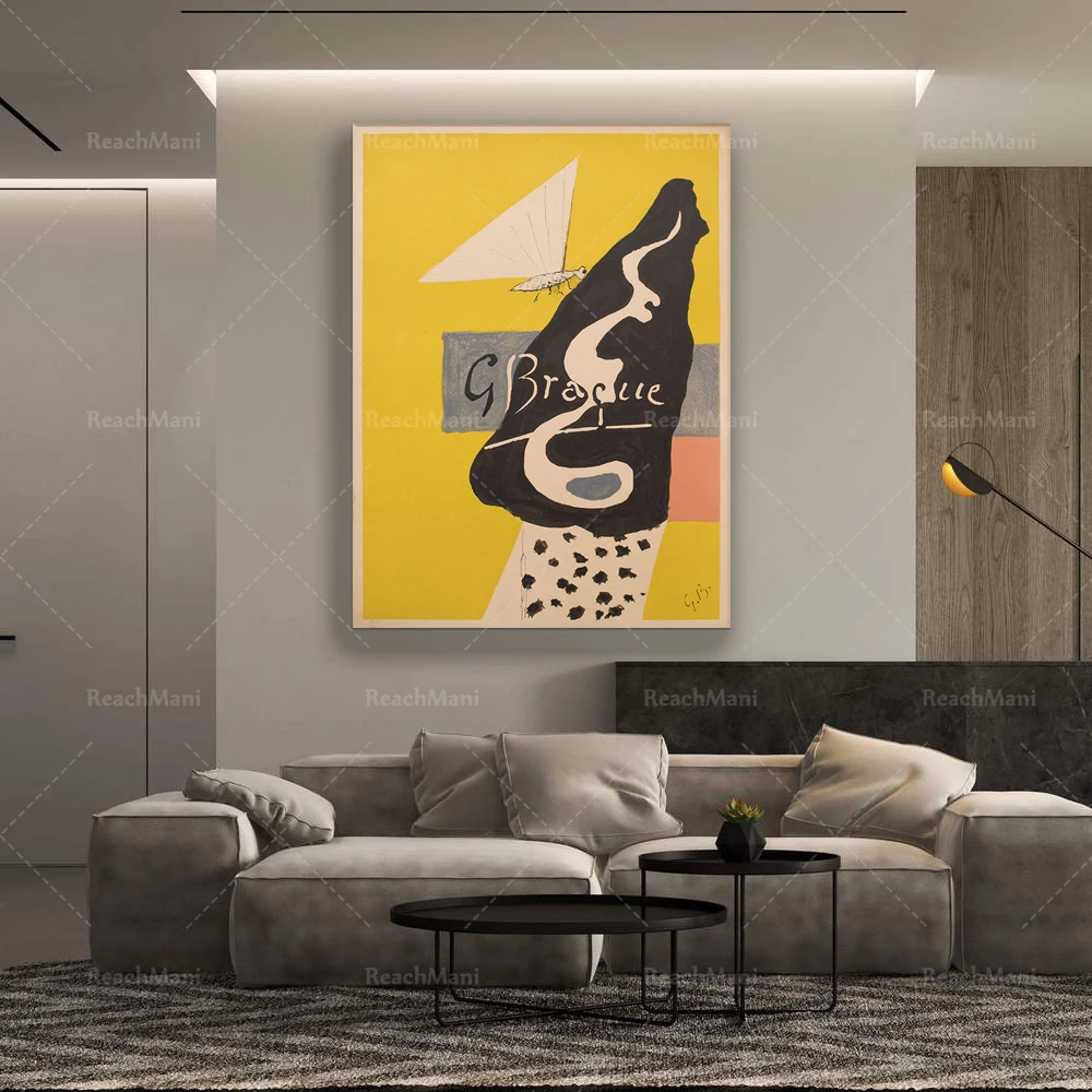 Minimalist Poster Print | Exhibition Poster | Abstract Painting | Art Gallery Promotion | Museum Print | Home Decor | Wall Art