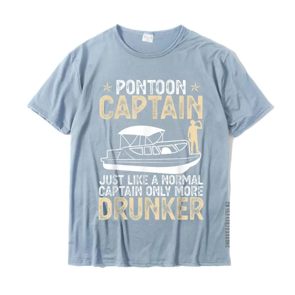 T-Shirt en coton pour hommes, avec des Coupons d'été amusants, Captain Only More ivreur