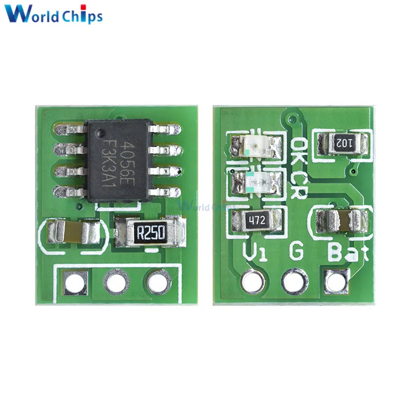 DD08CRMB 5V 1A Ultra-small Li-ion Lithium Rechargeable Battery Charger Module instead TP4056 for Toy 18650 Breadboard Power Bank