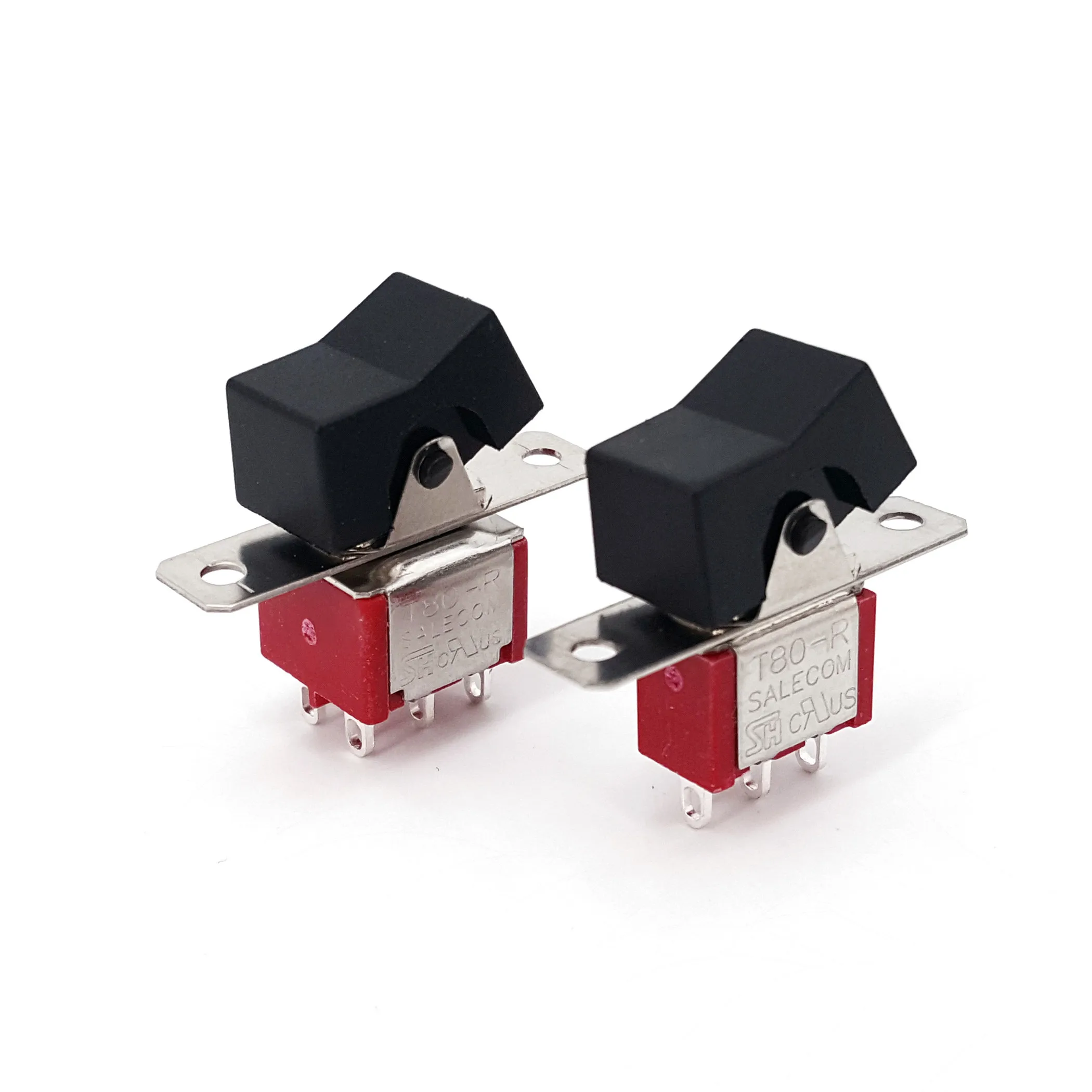 SH T80-R Seria R11 Prosty mini przełącznik kołyskowy do montażu panelowego 3A/250VAC 5A/125VAC