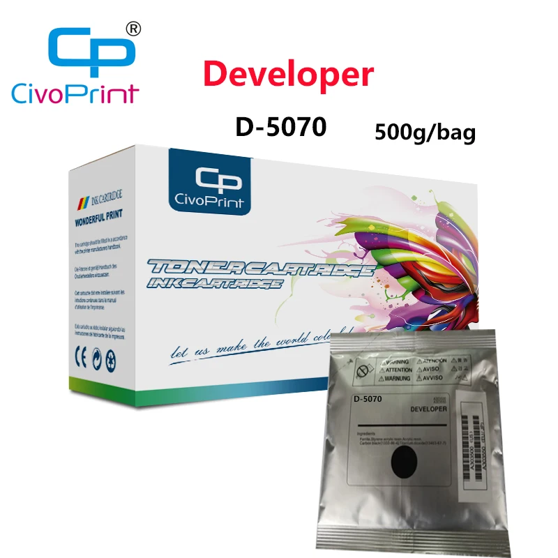 Civoprint New D-5070 6LK28272000 TOSHIBA Copier Machine Parts Developer For TOSHIBA 257 307 457 507 2508 008 3508 4508 5008