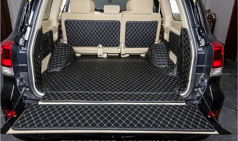 

Good quality! Special car trunk mats for Lexus LX 450d 5 seats 2020-2015 durable boot carpets cargo liner mats for LX450d 2019