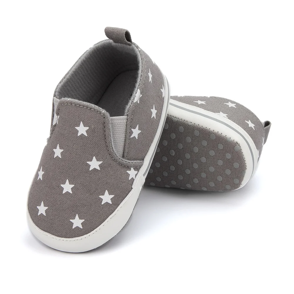 Baby Shoes Canvas Star Shoes Soft Sole Infant Casual Sport Baby Boy Girl Shoes Anti-Slip Sole First Walkers Toddler Crib Shoes