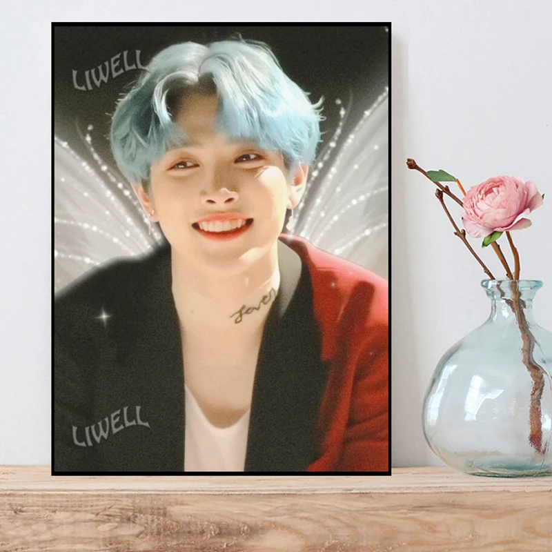 Diy 5d Kpop Ateez Diamond Painting Art Poster Haft Rękodzieło Zestaw do haftu krzyżykowego Prezent do wystroju domu