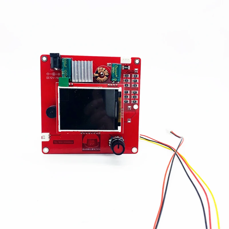 Capacitance Spot Welder Controller Board Adjustable LED Digital Spot Welding Machine Control DC 12V 10A Charger DIY Welder Tools