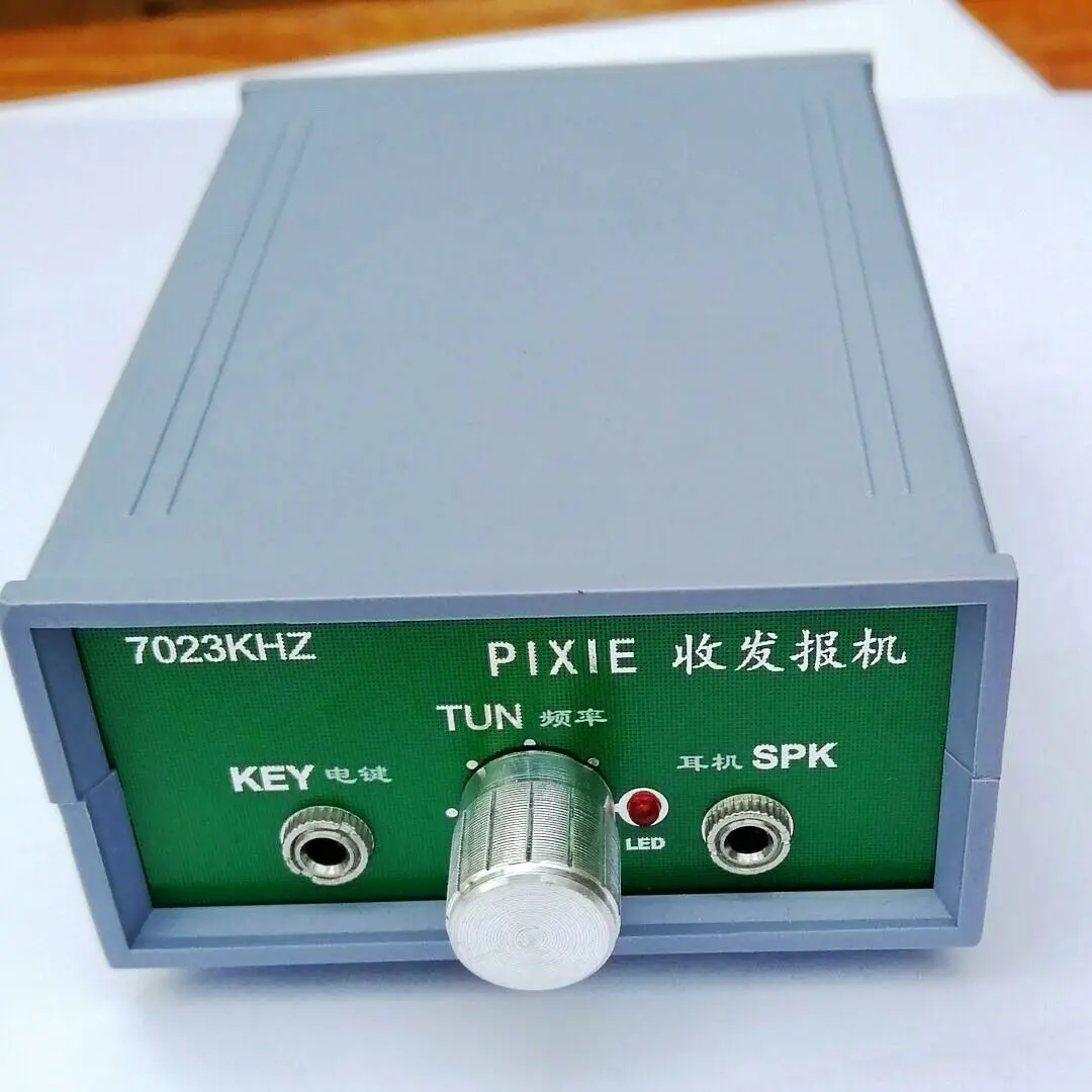 S-Pixie Short wave radio Telegraph machine 40 m CW radio 7.023KHz + Case