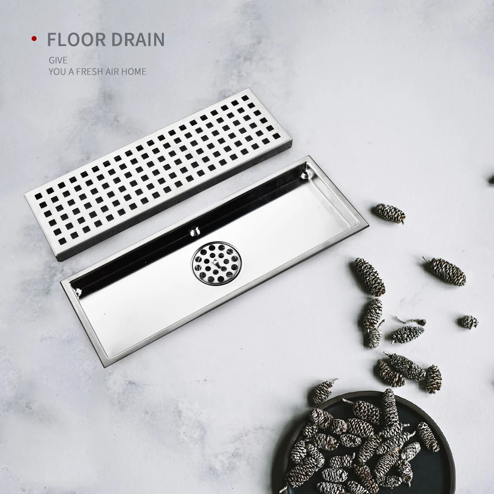304 roestvrij staal 30 cm tege - Linear Shower Drain Stainless 304 Tile In recensie en prijs