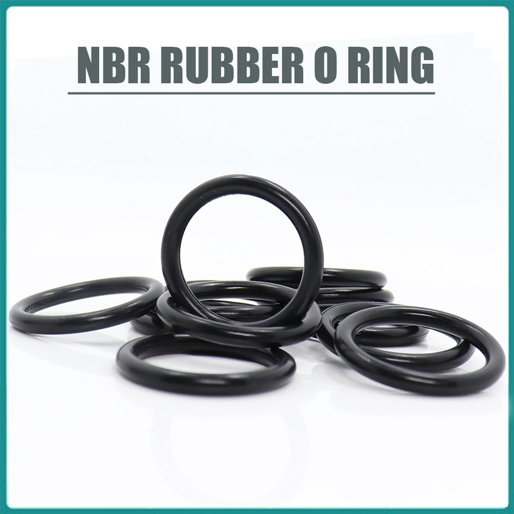 CS7mm NBR Rubber O RING ID 218/224/230/236/243/250*7 mm 10PCS O-Ring Nitrile Gasket seal Thickness 7mm ORing