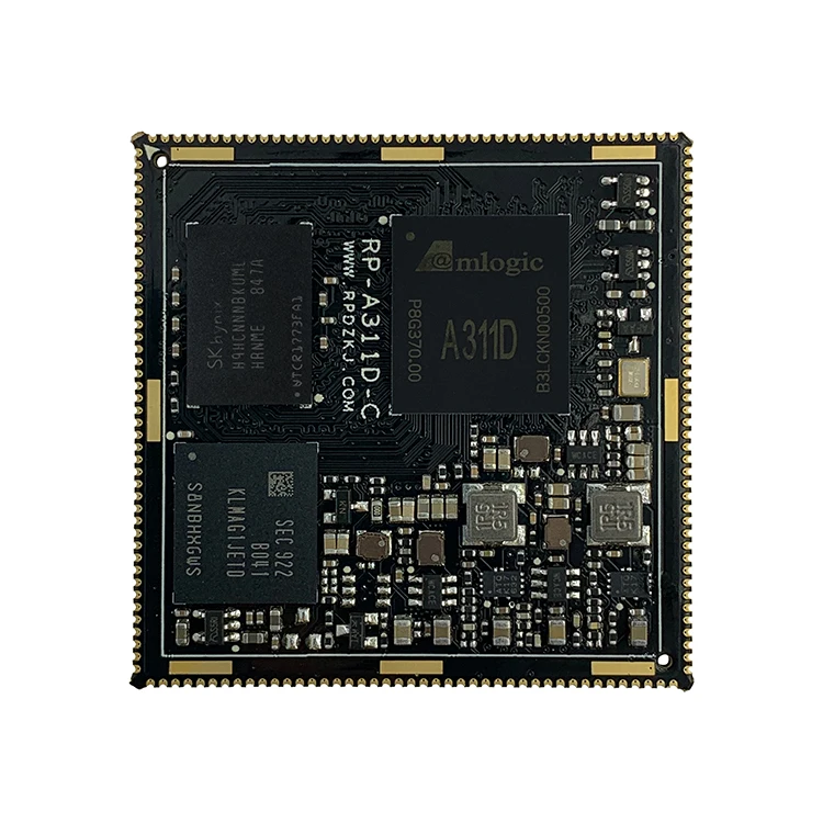 

AMLOGIC A311D Six-core Android/Linux+QT Open Source Board Core Board RP-A311D