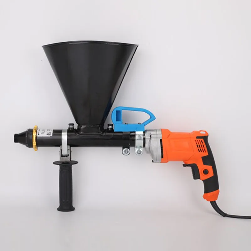 

Hand-held wall slot grouting machine electric mortar grouting caulking gun